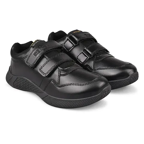 Tway School Shoes Black for Children Kids Boys Black Sneakers for Kids