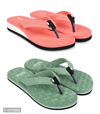 Tway Home use Slippers Rubber Soft chappal for women casual slippers for girls-thumb0