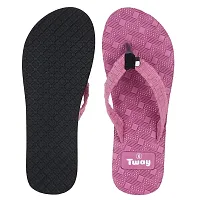 Tway Hawai chappal casual wear slippers for women Home use pack of 2-thumb3