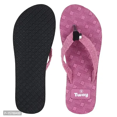 Tway Hawai chappal casual wear slippers for women Home use pack of 2-thumb4