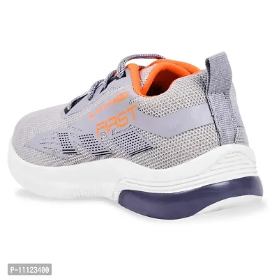 Classy Solid Sports Shoes for Kids Boys-thumb2