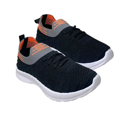Kids Sports and Outdoor Laceless Slip-On Running Shoes