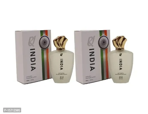 RU INDIA  60 ML   PERFUMES [ PACK OF -2 ]