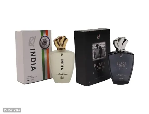 RU INDIA  60 ML  BLACK LONDON  60 ML PERFUMES