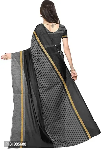 Stylish Multicoloured Cotton Silk Saree With Blouse Piece For Women Pack Of 2-thumb2