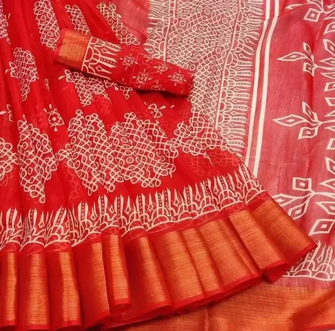 Beautiful Silk Self Pattern Saree For Women