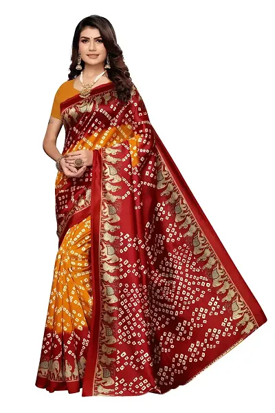 Alluring kalamkari art silk sarees 