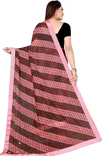 Stylish Multicoloured Cotton Silk Saree With Blouse Piece For Women-thumb2