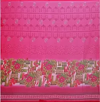 Stylish Pink Georgette Saree With Blouse Piece For Women-thumb2