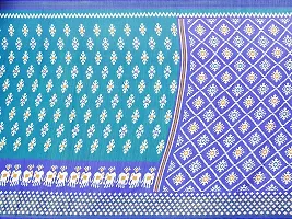 Stylish Blue Art Silk Saree With Blouse Piece For Women-thumb4