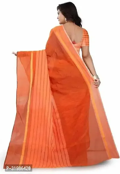 Stylish Multicoloured Cotton Silk Saree With Blouse Piece For Women-thumb3