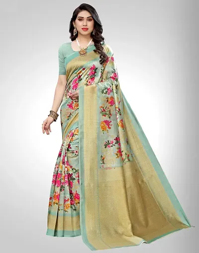 Elegant Chiffon Saree with Blouse piece 