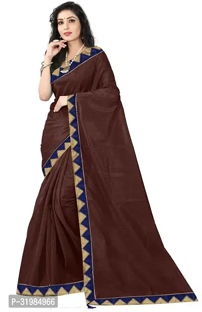 Stylish Multicoloured Cotton Silk Saree With Blouse Piece For Women Pack Of 5-thumb3