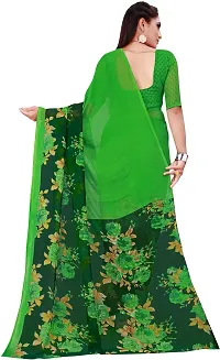 Stylish Multicoloured Georgette Saree With Blouse Piece For Women Pack Of 3-thumb4