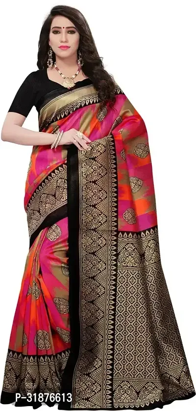 Stylish Multicoloured Cotton Silk Saree With Blouse Piece For Women Pack Of 3-thumb5