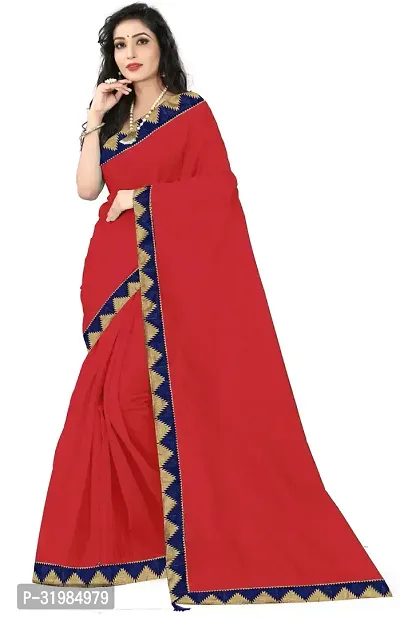 Stylish Multicoloured Cotton Silk Saree With Blouse Piece For Women Pack Of 5-thumb3