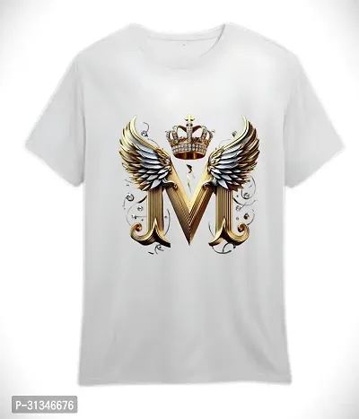 MOODIES Elite White Coloured Polyester Tees For Men-thumb0