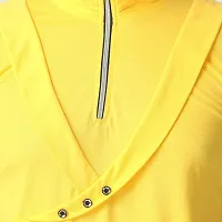 Black Collection Self Design Men Collared Neck Half Zip Full Sleeve T Shirt-thumb4
