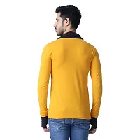 Black Collection Men's Attached Muffler Full Sleeve T-Shirt(SKU: BCN0023)-thumb1