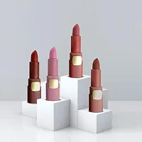 Miss rose Creme Matte Lipstick Cute Shade -53, pink, 3.4 g-thumb3