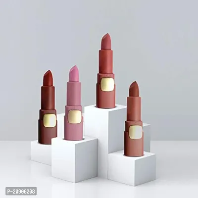 Miss rose Creme Matte Lipstick Cute Shade -53, pink, 3.4 g-thumb4