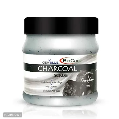 GemBlue Biocare Charcoal Scrub, 500 ml