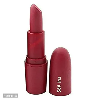 Miss Rose Professional Bullet Matte Lipstick Iris (3.4 G), Brown, 3.4 g
