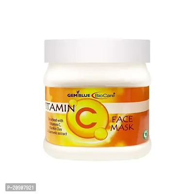 Gemblue Biocare Vitamin C face Mask Enriched with Vitamin C, Aloevera Extract and Tumeric extract, 500ml-thumb0