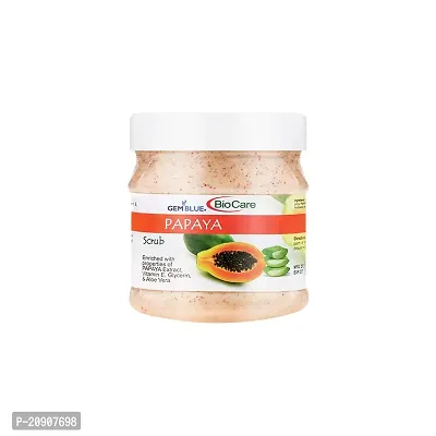 GEMBLUE BioCare Papaya Papaya Scrub (Pack of 1) 500ml Each Face Pack of 1