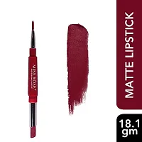 Miss Rose Lip Liner Pencils Waterproof Lip Liner Pencil Long-Lasting Pigments Lip Liner Pen Makeup Cosmetics-04, Matte Finish - Wine, 2.1 g-thumb1