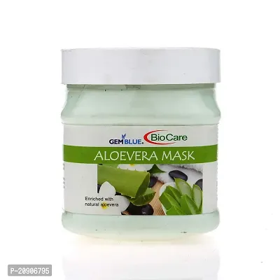 GEMBLUE BioCare Aloevera Mask 500 ml ideal for Men and Women-thumb0