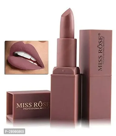 MISS ROSE CREME MATTE NUTRITIOUS LONG LASTING AND WATERPROOF LIPSTICK - SQUARE 38