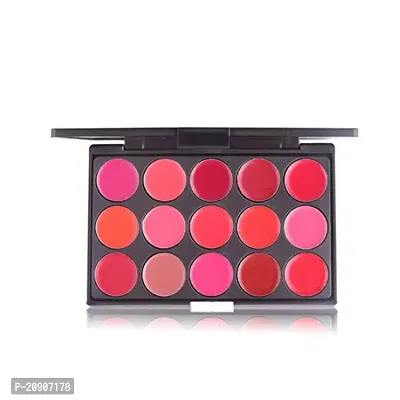 Miss Rose, 15 Colors Lipstick Palette 7301-041I, Matte