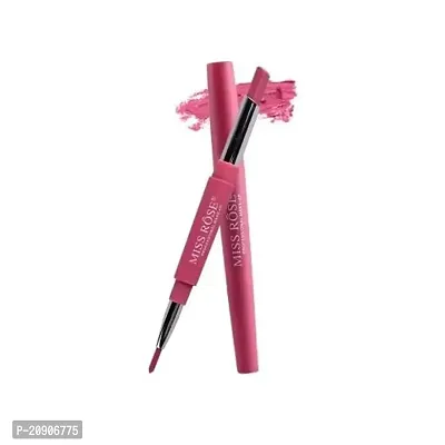 Miss Rose professional make-up High Pigment lipstick 2in1 lipliner (lipstick lipliner 2in1)-flash of pink 03 (Combo Pack of 2)