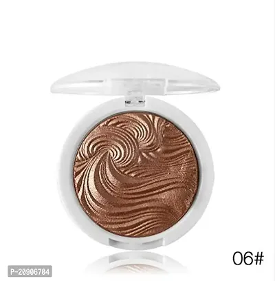 MISS ROSE 3D Shimmer Powder Highlighter Palette Face Base Makeup Highlight 06-thumb0