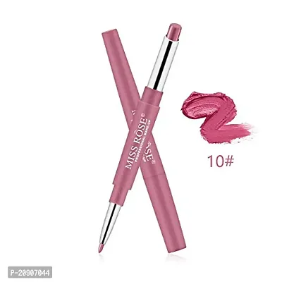 Miss Rose professional make-up High Pigment lipstick 2in1 lipliner (lipstick lipliner 2in1)-I've Kissed 10 (Combo Pack of 2)-thumb2