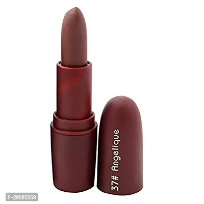 Miss rose Creme Bullet Lipstick (37 Angelique), Brown, 3.4 g