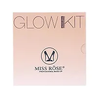 Miss Rose, Professional Makeup Glow Kit 4 Color Highlighter, Multicolor-thumb3