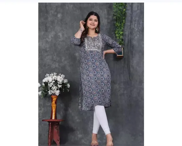 Stylish Rayon Stitched Kurti