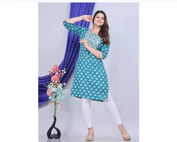 Stylish Rayon Kurti For Women