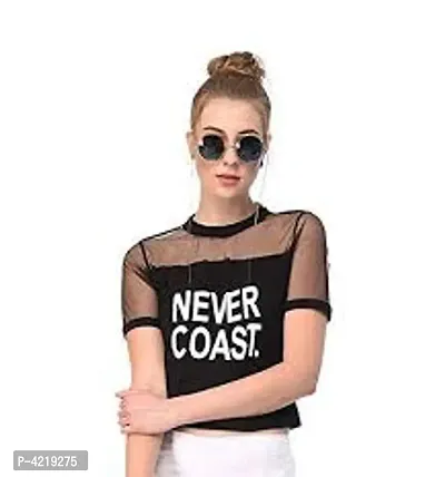 RBT- BLACK NEVER COAST PRNTD TNK TOP-thumb0