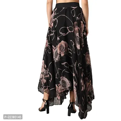 Classic Georgette Skirt for Women-thumb2