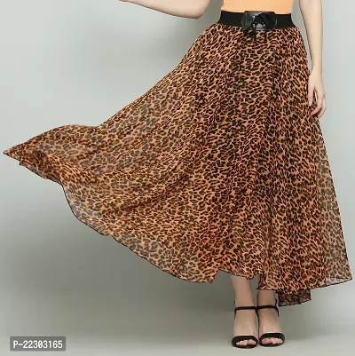 Classic Georgette Skirt for Women
