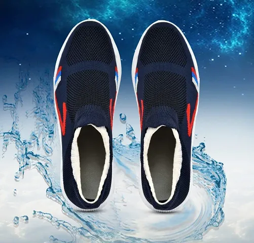 Elegant Blue Synthetic Espadrilles Shoes For Mens