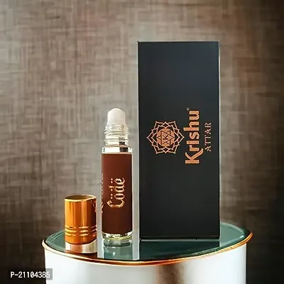 Western Blend Code Attar Unisex Fragnance Reallong Lasting Attar For Men 48 Hour Itra For Women With Luxury Wooden Box Gift Pack (8 Ml)