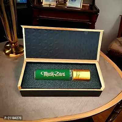 Arabic Musk Zara Unisex Attar Itra Fragnance Attar Perfume For Men Long Lasting Smell Attar Ittra For Women Premium Luxury Wooden Gift Box(8 Ml)