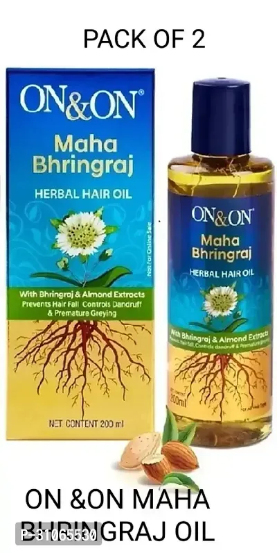 Neuarth Maha Bhringraj Hair Oil Cures Dandruff  Hair Fall, 200Ml-thumb0