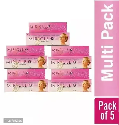 Miracle Shine  Glow Face Cream (15gm Each) - Pack of 5-thumb0