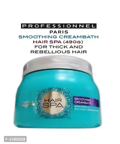 Professional Paris Smoothing Creambath Hair Spa 490 G Hair Care Hair Mask