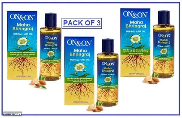 On And On Bhringraj Hair Oil 200Ml Combo Pack ____03-thumb0